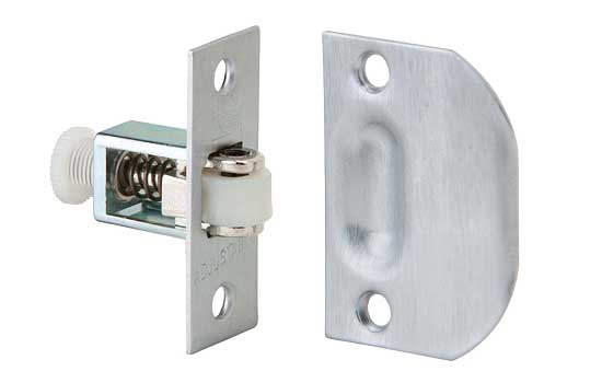 IV335B26D - 2-1/4"L Solid Brass Chrome Roller Catch