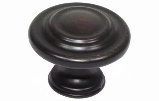 J326-ORB - 1-3/8" Diameter Oil Rubbed Bronze Jamison Knob