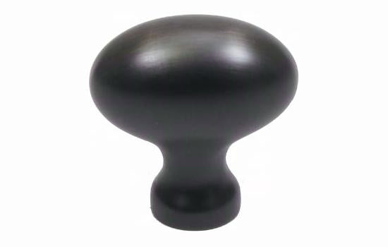 J345-ORB - 1-5/8" x 7/8" Oil Rubbed Bronze Jamison Oval Knob