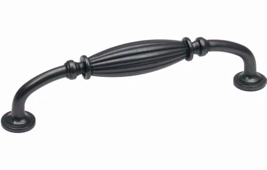 J468-WB - 128mm Center to Center Weathered Black Jamison Collection Pull