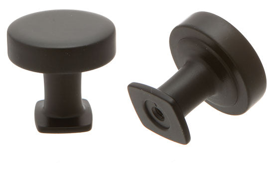 J501-BK - 1-1/4" Diameter Black Jamison Knob
