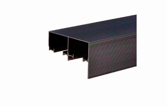 JH138FB60 - 60" Single Bronze Track for 1-3/8" 138F Series Bypass Door