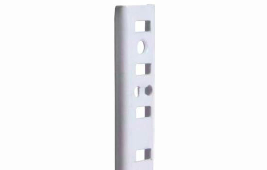KV255WH72 - 72" White Steel Shelf Standard