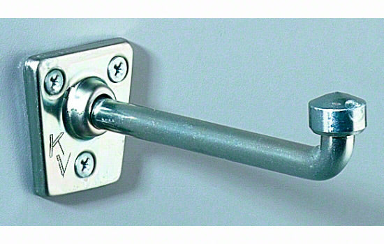 KV3-10 - 10" Chrome Single Garment Hook