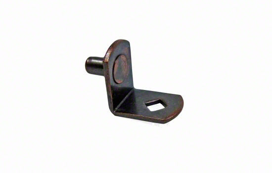 KV346WAL - 1/4" Pin Walnut Angle Shelf Pin