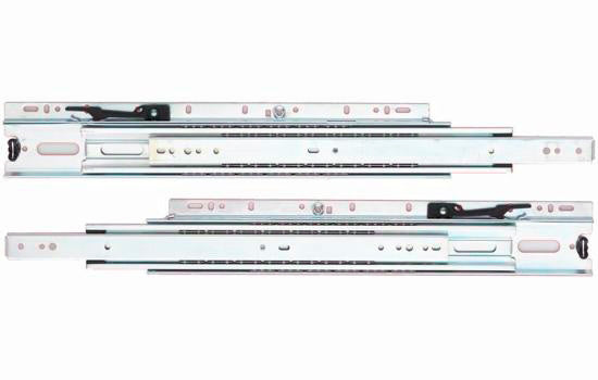 KV6505B20 - 20" Overtravel Zinc Side Mount Drawer Slide - 125 Lbs Weight Capacity Bulk