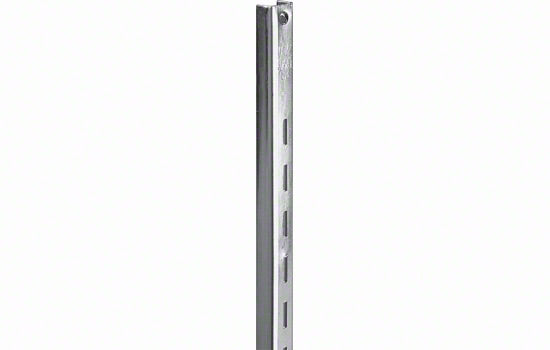 KV83-36 - 36" Anochrome Heavy-duty Steel Shelf Standard for KV 183 Series Brackets