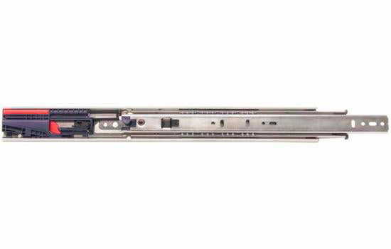 KV8450FMB22 - 22" Soft-close Full Extension Zinc Side Mount Drawer Slide - 100 Lbs Weight Bulk