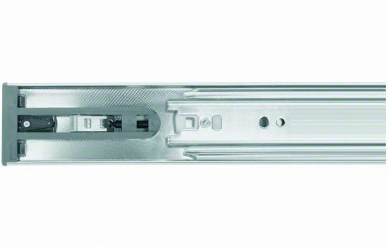 KVGS4260-12 - 12" G-slide Full Extension Zinc Push-Open Side Mount Drawer Slide - 100 Lbs Weight Capacity