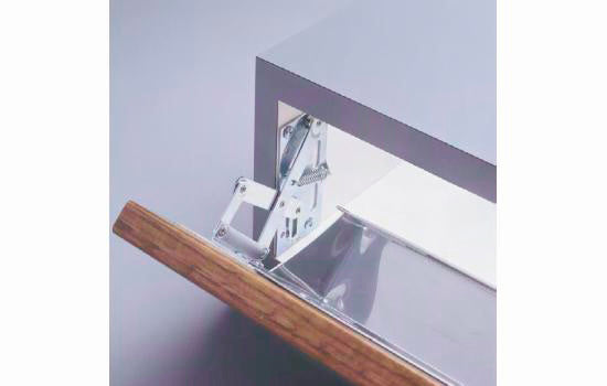 KVSH - Self-Closing Scissor Hinge for False Front Trays