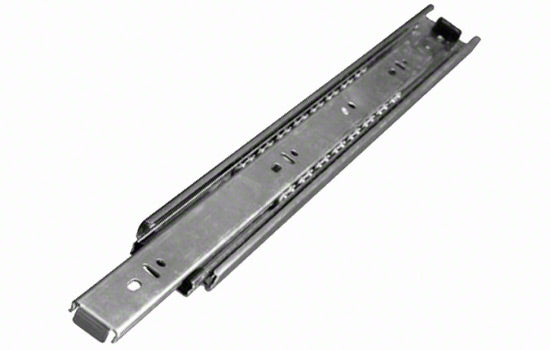 KVTT100B28 - 28" TruTrac Full Extension Zinc Side Mount Drawer Slide - 100 Lbs Weight Capacity
