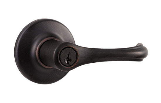 KW405DNL11P - Dorian Venetian Bronze Reversible Entry Lever