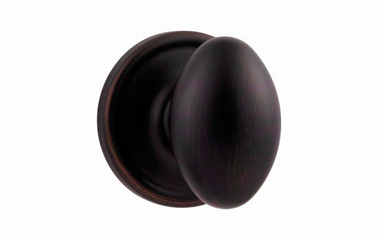 KW720L11P - Laurel Venetian Bronze Reversible Passage Knob