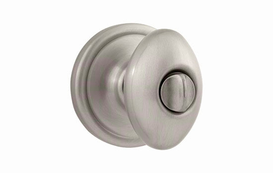 KW730L15 - Laurel Satin Nickel Reversible Privacy Knob