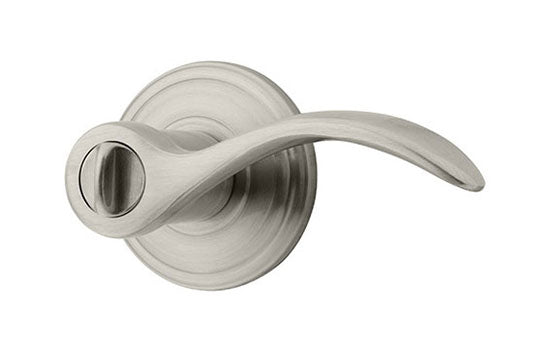 KW730PML15 - Pembroke Satin Nickel Reversible Privacy Lever