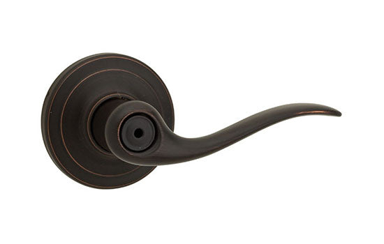 KW730TNL11P - Tustin Venetian Bronze Reversible Privacy Lever