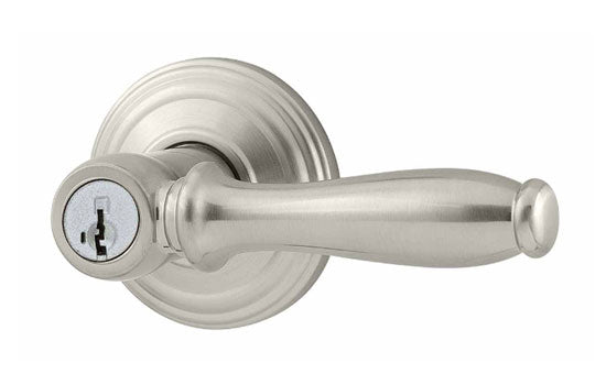 KW740ADL15 - Ashfield Satin Nickel Reversible Entry Smart Key Lever