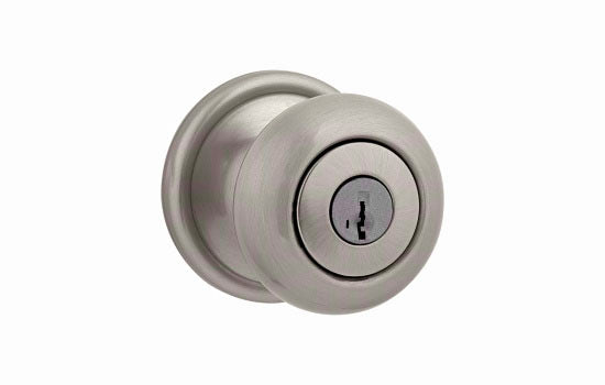 KW740H15 - Hancock Satin Nickel Reversible Entry Smart Key Knob