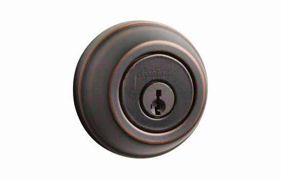KW780-11P - Venetian Bronze Reversible Single Cylinder Smart Key Deadbolt