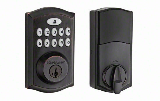 KW913TRL11P - Venetian Bronze Reversible Smart Code Deadbolt