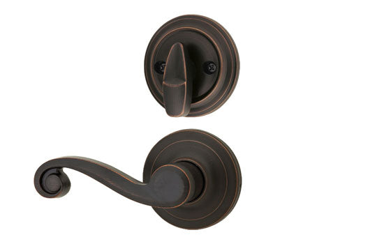 KW966LL11PRH - Lido Venetian Bronze Right Hand Active Interior Trim Lever for 800 Series