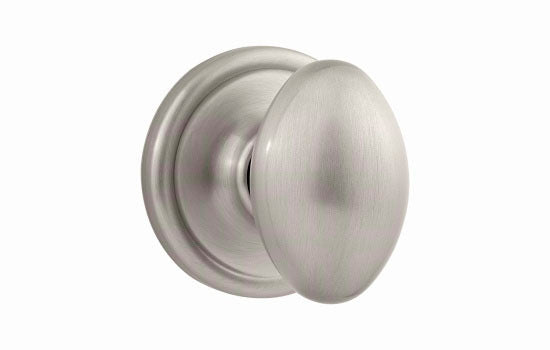 KW968L15 - Laurel Satin Nickel Reversible Dummy Interior Trim Knob for 802 Series