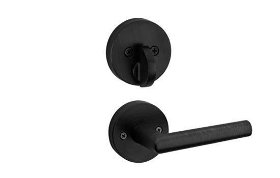 KW968MILRDT514 - Milan Round Matte Black Reversible Dummy Interior Trim Lever for 800 Series