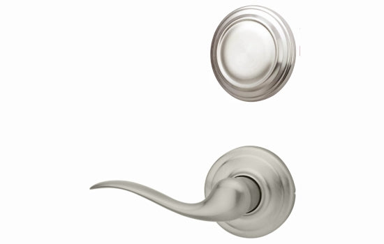 KW968TNL15RH - Tustin Satin Nickel Right Hand Dummy Interior Trim Lever for 802 Series
