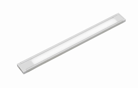 L-EUL3W-197W - 7-3/4"L 3W Nickel 12V EuroLinx Warm White (3000K) Linear Light Fixture