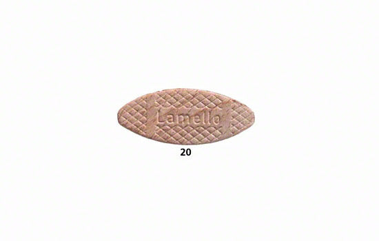 LAMELLO-20 - 12mm Size 20 Wood Joining Biscuits - 1000ea per Box