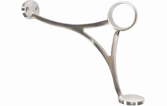 LASS400/2 - 2" Stainless Steel Footrail Bracket