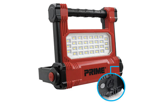 LEDRS01 - 1000 Lumen LED (4000K) Rechargeable Worklight with 6' Adapter Cord & 6' Car Adapter Cord