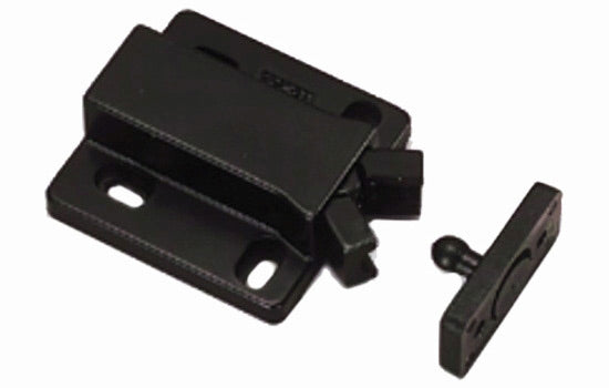 LSMC28BLK - Black Non-Magnetic Push Latch