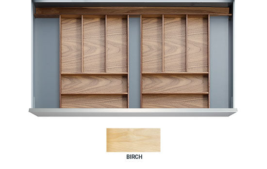 MADRID-BIR *KIT* - 24" Birch Madrid Drawer Insert Kit for Drawer Widths 27-1/2" to 30"