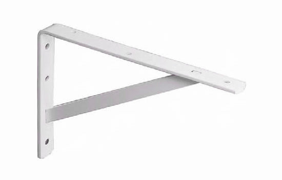 MC208WH500 - 20" White Heavy-duty Shelf Bracket