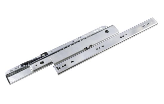 MC5000-22 - 22" Zinc Side Mount Overtravel Drawer Slide - 150 Lbs Weight Capacity