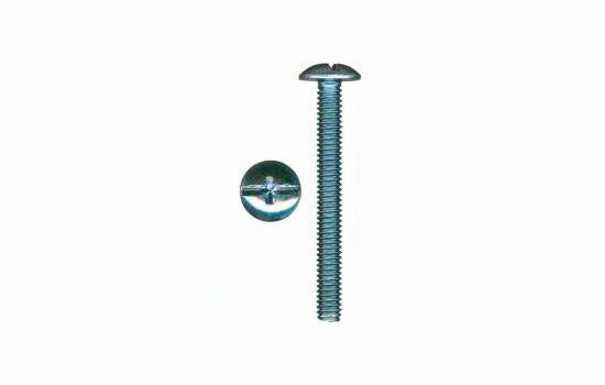 MC832X114 - 8/32 x 1-1/4" Truss Head Combo Zinc Screw for Knob & Pull Installation (1212) - 1C per Box