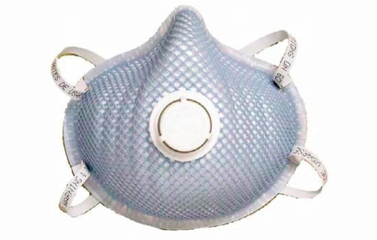 MD2300 - Exhaust Valve Respirator Mask - 10ea per Box