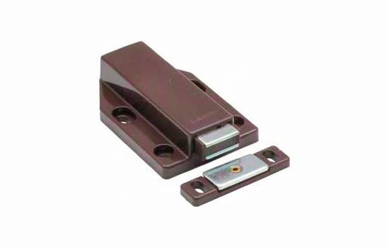 ML120BRN - Brown Long Stroke Magnetic Push Latch