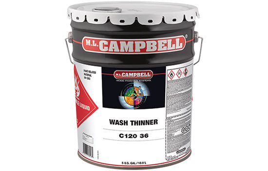 MLC-C12036-5 - 5 Gallon Solvent Based Interior Wash Lacquer Thinner <mark>Additional Hazmat Fees May Apply</mark>