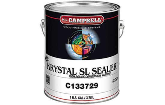 MLC-C133729-1 - 1 Gallon Solvent Based Interior Krystal SL Conversion Varnish Sealer <mark>Order Catalyst C1431 Separately</mark> <mark>Additional Hazmat Fees May Apply</mark>