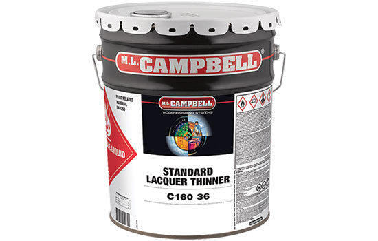 MLC-C16036-5 - 5 Gallon Solvent Based Interior Standard Lacquer Thinner <mark>Additional Hazmat Fees May Apply</mark>