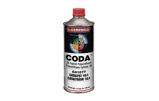 MLC-C41077-Q - 1 Quart Solvent Based Interior Coda 2K Hybrid Polyurethane Catalyst 10:1 <mark>Additional Hazmat Fees May Apply</mark>