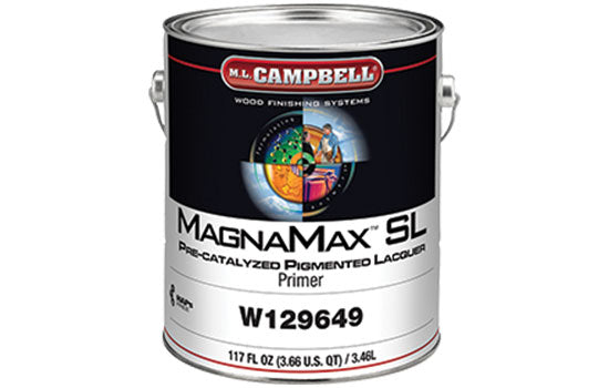 MLC-W129649-1 - 1 Gallon Solvent Based Interior MagnaMax SL Pre-Cat Pigmented Lacquer Primer <mark>Additional Hazmat Fees May Apply</mark>