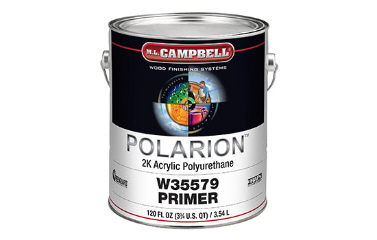 MLC-W35579-1 - 1 Gallon Solvent Based Interior Pigmented White Primer Polarion <mark>Order Catalyst C35677 Separately</mark> <mark>Additional Hazmat Fees May Apply</mark>