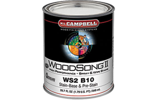 MLC-WS2B10-Q - Quart WoodSong Solvent Based Stain Base <mark>Additional Hazmat Fees May Apply</mark>