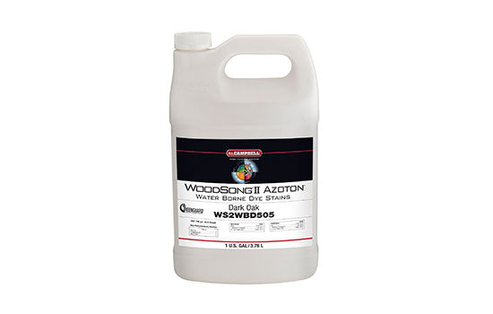 MLC-WS2WBD505-1 - 1 Gallon Azaton Water Borne Dark Oak Dye Stain