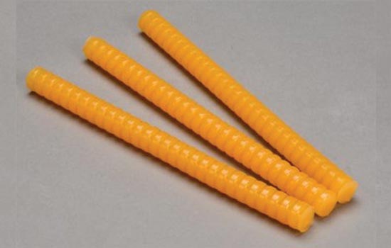 MM3738Q - 5/8" x 8" Tan Glue Sticks - 11 lbs