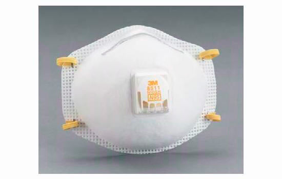 MM8511 - Exhaust Valve Respirator Mask N95 - 10ea per Box