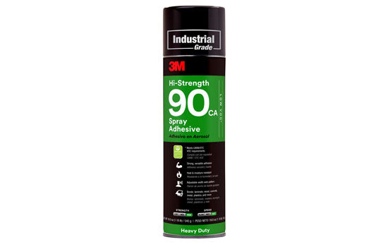 MM90CA - 17.6 oz Aerosol Solvent-based Non-Postforming California Compliant Contact Adhesive